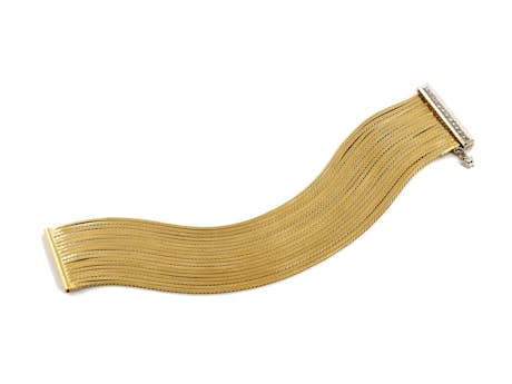 Gold-Brillantarmband von Wellendorff